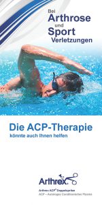 ACP bei Arthrose und Sport Verletzungen